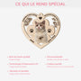5466OFR4 ornement en bois a 1 couche personnalise chat toujours dans mon coeur 5466otttd