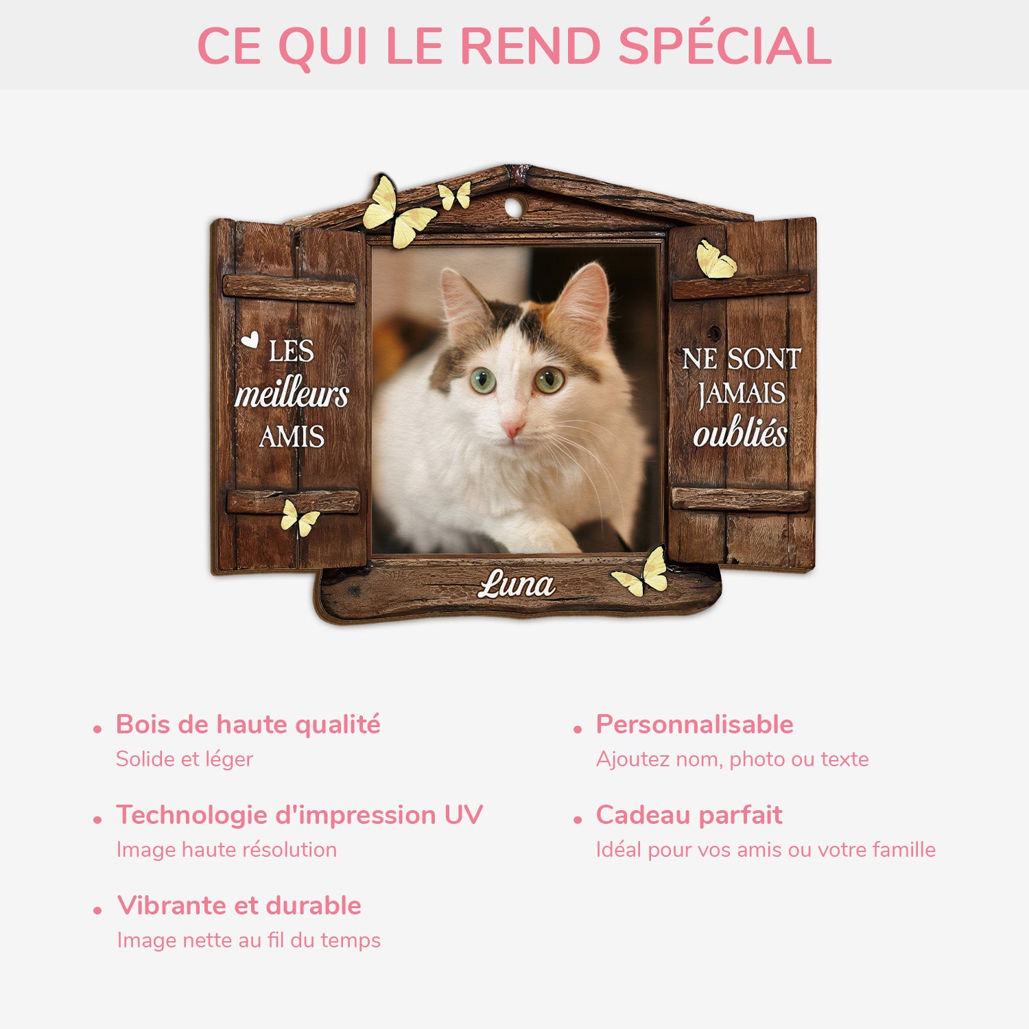 5467OFR4 ornement en bois a 2 couches chien commemoratif personnalise les meilleurs amis ne sont jamais oublies 5467o3ztd_38f46baf a699 4df4 8b0a 8a847d4d66d9