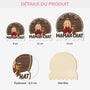 5483OFR3 ornement noel en bois a 1 couche personnalise maman chat 5483okhad
