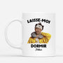 5490MFR1 mug personnalise drole avec photo laisse moi dormir 5490m