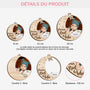 5493OFR3 ornement noel en bois a 2 couches personnalise avec photo premier noel de bebe 5493o6lqa