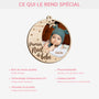 5493OFR4 ornement noel en bois a 2 couches personnalise avec photo premier noel de bebe 5493o6lqa