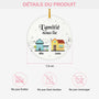 5495OFR3 ornement noel ceramique personnalise pour ami lamitie nous lie 5495o6tnf