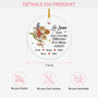 5497OFR3 ornement noel ceramique personnalise pour amie soeurs sont des fleurs differentes 5497o6qta