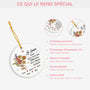 5497OFR4 ornement noel ceramique personnalise pour amie soeurs sont des fleurs differentes 5497o6qta