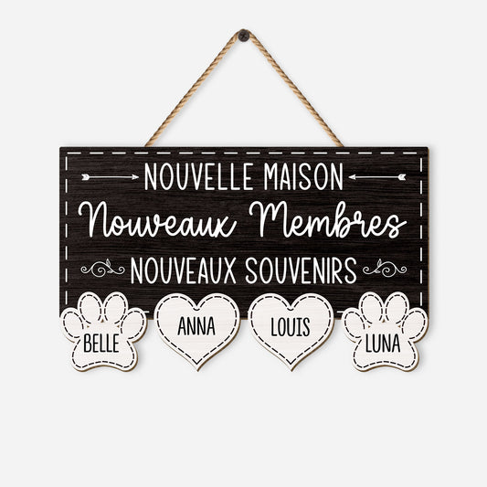 5498OFR1 plaque en bois personnalisee famille nouvelle maison avec coeur et pattte 5498o6uzi_93a638b6 27a2 4507 9c88 74a22f6243d6