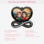 5504OFR4 ornement ami en bois a 2 couches personnalise pour femme pas soeurs de sang mais soeurs de coeur 5504o8lng