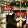 5511OFR2 ornement noel en bois a 2 couches personnalise la vie est meilleure avec un chat 5511otlmd