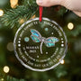 5520OFR2 ornement en verre commemoratif personnalise avec libellule mon esprit continue de te parler 5520o8tzb
