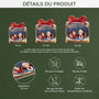 5523OFR3 ornement en acrylique personnalise femme meilleures amies pour toujours 5523oktaa