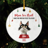 5526OFR1 ornement noel ceramique personnalise chat chat premier noel dans ma maison 5526o8und