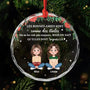 5528OFR1 ornement en verre personnalise bonnes amies sont toujours la 5528o3tnf