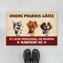 5536DFR1 paillasson personnalise chien chien gate pourri 5536dtqac_45f7a97c 0251 4b3a 9caf edd10ff36211