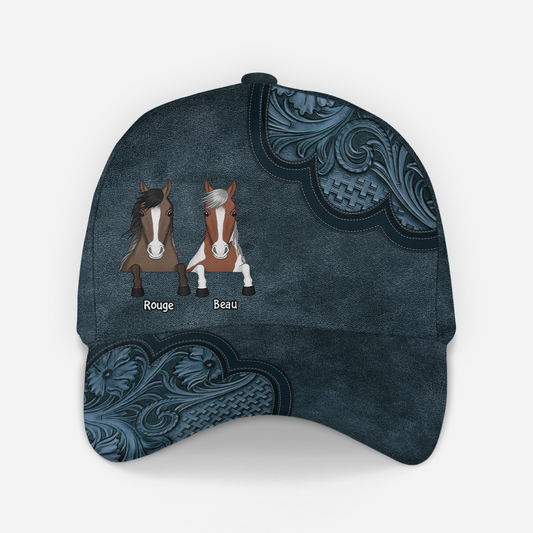 5544JFR2 casquette personnalisee mon ami le cheval 5544j8u8u