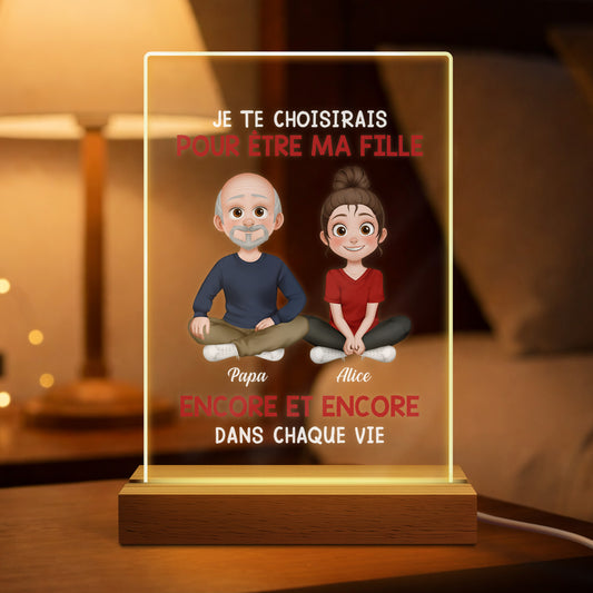 5545LFR1 veilleuse personnalisee famille je te choisirais comme fille fils 5545l8laa