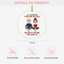 5545OFR3 ornement ceramique personnalise pour fille et fils je te choisirais pour etre ma fille 5545o8laa