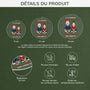 5545OFR3 ornement noel en acrylique personnalise pour fille et fils je te choisirais pour etre ma fille 5545o8laa