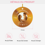 5549OFR3 ornement ceramique personnalise couple avec photo notre vinyle anniversaire 5549o5u5g