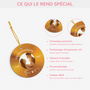 5549OFR4 ornement ceramique personnalise couple avec photo notre vinyle anniversaire 5549o5u5g