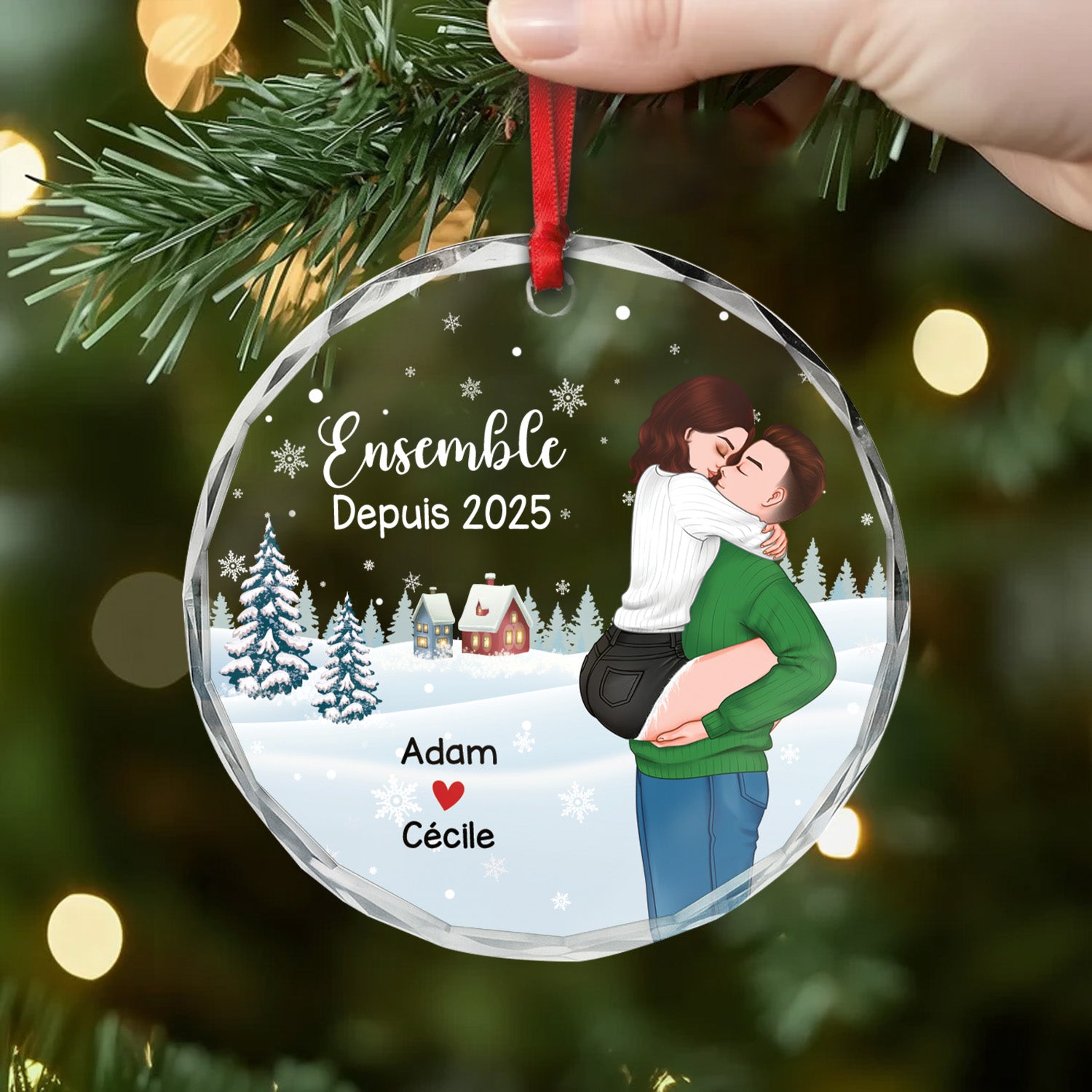 5553OFR2 ornement en verre personnalise pour couple notre premier noel ensemble 5553otztg_8bd5f3d7 9792 4328 9982 54794150e957