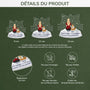 5555OFR3 ornement en acrylique chat commemoratif personnalise certains anges ont des moustaches 5555o8ztd