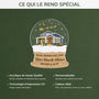 5558OFR4 ornement en acrylique personnalise couple avec photo premier noel boule a neige 5558otvcg