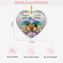 5570OFR3 ornement ceramique chien commemoratif personnalise mon adieu le plus difficile 5570okuac