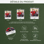 5573OFR3 ornement noel en acrylique personnalise avec photo notre photo de famille noel 5573o6lci