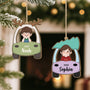 5576OFR2 ornement noel en bois a 1 couche personnalise la voiture de bebe 5576o6tak