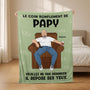 5579BFR2 plaid personnalise pour papa le coin ronflement de papa 5579b6tzb
