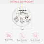 5585OFR3 ornement ceramique personnalise famille lamour de la famille 5585o6tai