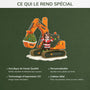 5590OFR4 ornement noel en acrylique personnalise avec photo pelle mecanique enfant 5590oktck