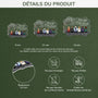 5591OFR3 ornement en acrylique personnalise commemoratif pour papa paradis dans notre maison 5591o8qcb