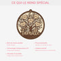 5597OFR4 ornement en bois a 2 couches personnalise notre arbre de vie famille avec coeur 5597okqzi