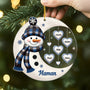 5599OFR2 ornement noel en acrylique personnalise pour mamie bonhomme de neige et la lune 5599o8tza