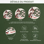 5599OFR3 ornement noel en acrylique personnalise pour mamie bonhomme de neige et la lune 5599o8tza