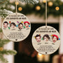 5609OFR2 ornement en bois a 1 couche personnalise avec visage collegues comme les lumieres de noel 5609otqzo