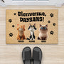 5610DFR2 paillasson chat personnalise bienvenue paysans 5610dtvad