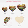 5614OFR3 ornement en bois a 1 couche personnalise mamie et ses papillons 5614o8kna