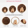 5617OFR3 ornement noel en bois a 2 couches personnalise l_amour de la famille ours 5617o6qti