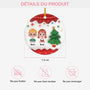 5622OFR3 ornement noel ceramique personnalise avec photo mon enfant avec le sapin noel 3d 5622ottak
