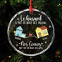 5628OFR1 ornement en verre personnalise pour ami le hasard a fait de nous des voisins 5628o8vqf