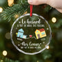 5628OFR2 ornement en verre personnalise pour ami le hasard a fait de nous des voisins 5628o8vqf