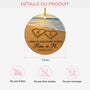 5631OFR3 ornement ceramique personnalise couple lannee comme monsieur et madame 5631o8zmg