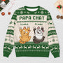 5640WFR2 pull moche chat de noel personnalise drole maman chat 5640w8vnd