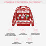 5641WFR4 pull moche chat de noel personnalise drole est ce que cest assez joyeux version dessin 5641wkmcd