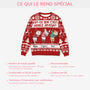 5641WFR5 pull moche chat de noel personnalise drole est ce que cest assez joyeux version dessin 5641wkmcd