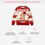 5643WFR4 pull moche chat de noel personnalise drole avec photo meilleure maman chat 5643wthad