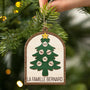 5654OFR2 ornement noel en bois a 2 couches personnalise famille boule pour sapin avec prenom 5654okmzi