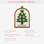 5654OFR4 ornement noel en bois a 2 couches personnalise famille boule pour sapin avec prenom 5654okmzi